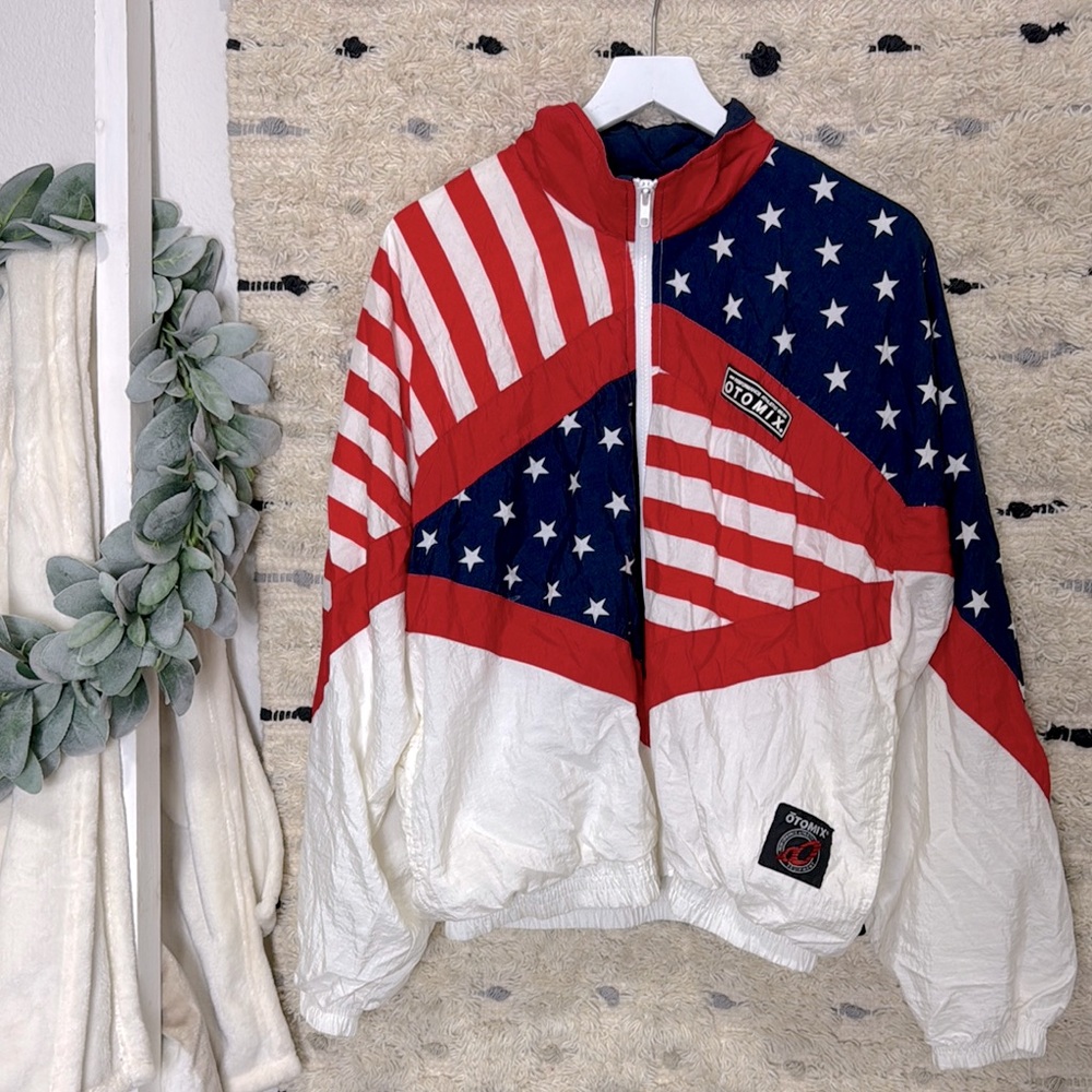 Otomix men’s vintage 1990s Stars and Stripes Jackets size M